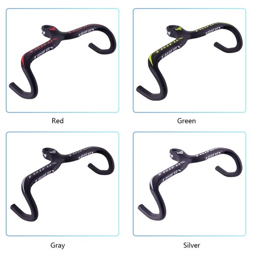 Road Bike Handlebar Full Carbon Fiber 28.6mm Integrated Bicycle Handlebar Parts - Picture 6 of 30