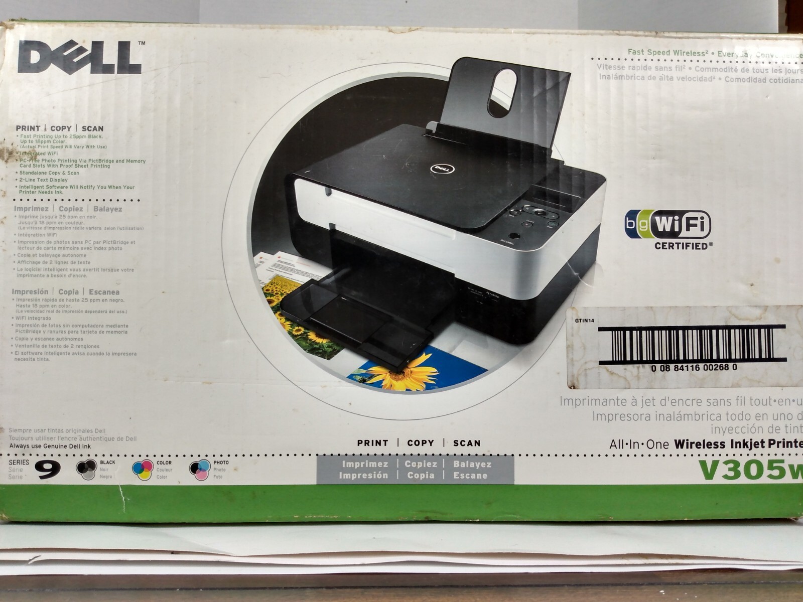 Dell V305W All-In-One Inkjet Printer 
