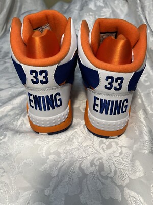 PATRICK EWING  ATHLETICS FOCUS OG  / White/ Blue and Orange