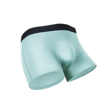 Sexy Men Briefs Underwear Seamless Transparent Underpants Ice Silk Boxer Shorts