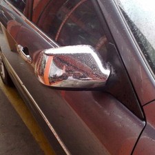 Chrome Side Rearview Mirror Wing Backup Mirror Cover For Mazda 2 3 6 2003-2009