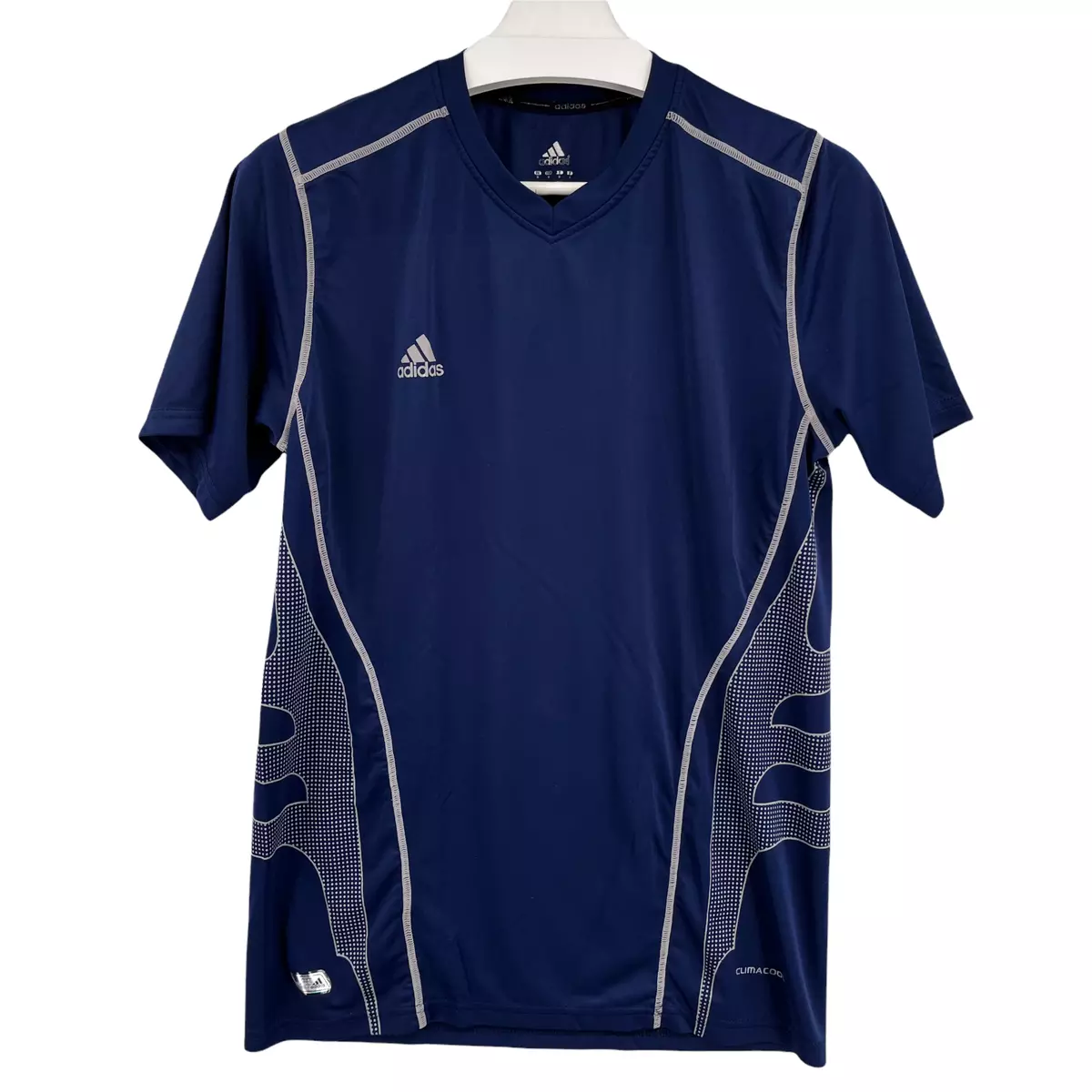 Adidas Techfit Climacool Spellout Short Sleeve Soccer Shirt Sz Medium | eBay