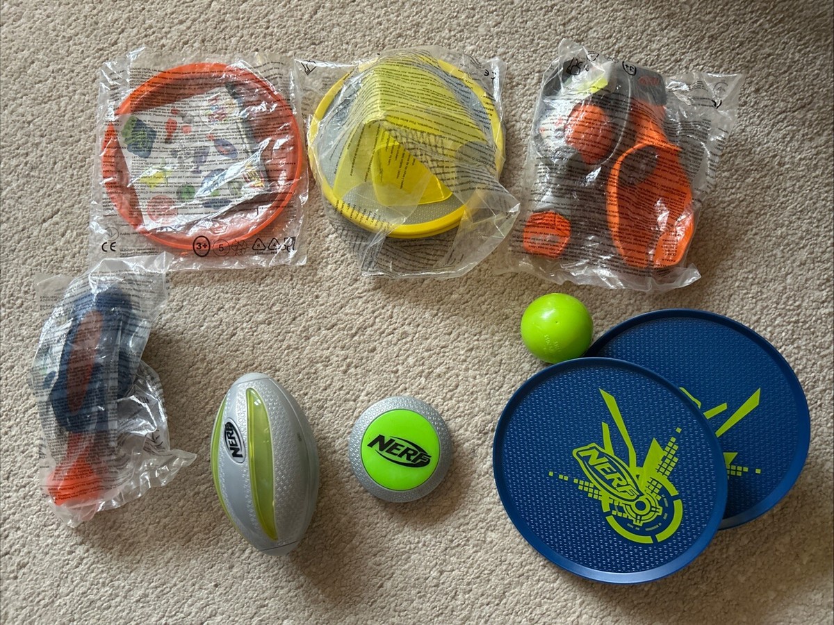 7 McDonalds Happy Meal Toy NERF 2016 Nerf The Golden Arches 7 Out