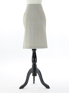 Express-Misses-4-Brown-Plaid-Pencil-Skirt