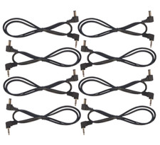 (8) Pack Effects Pedal Power Cables for use with SKB Footnote Pedalboard