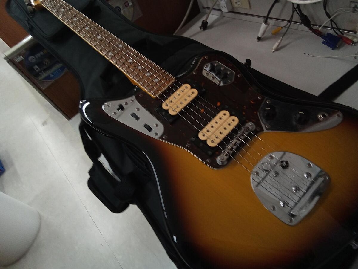 Fender Japan Jaguar HJG-66KC IV Kurt Cobain Model Electric Guitar MIJ, y3545 Fender Japan Jaguar HJG-66KC IV Kurt Cobain Model Electric Guitar MIJ, y3545