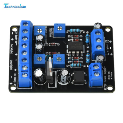 AC9-12V DC12-18V Pre-amplifier VU Level Meter Driver Board DB Level Meter Driver