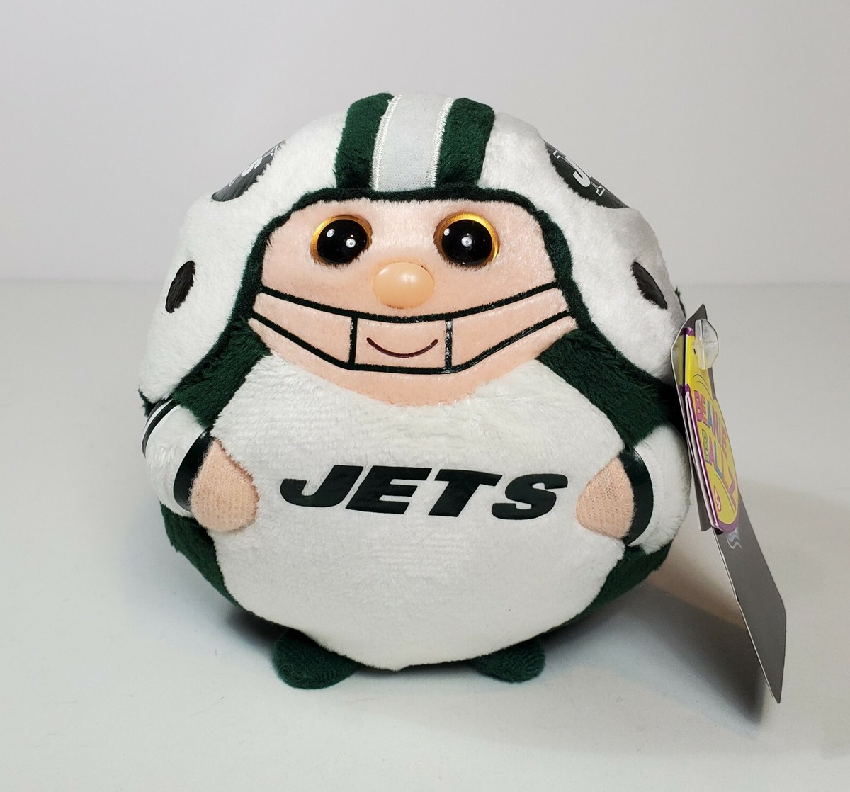 Ny Jets Mascot NEW YORK NY JETS TY BEANIE BALLZ MASCOT