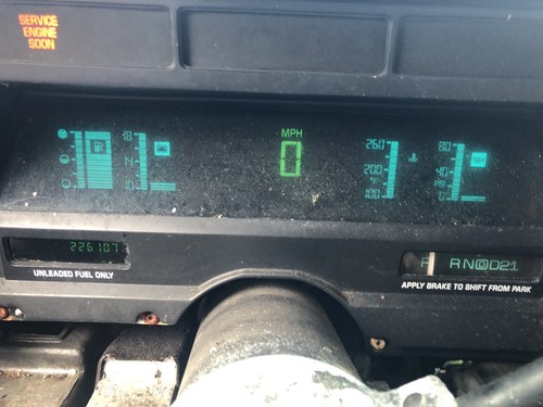 1995 Chevrolet Astro Van Gauge Cluster - Picture 6 of 6