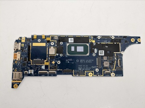 GENUINE DELL LATITUDE 7420 MOTHERBOARD i7 1185G7 4.8GHz 16GB LA-K371P 9RW31 - Picture 2 of 3