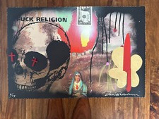 DAN BALDWIN - 3+ck Religion Print Number 2/75                Signed COA