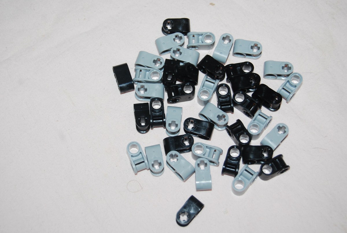 M Lego X 41 Technic Axle Pin Connector 6536 Light Bluish Gray