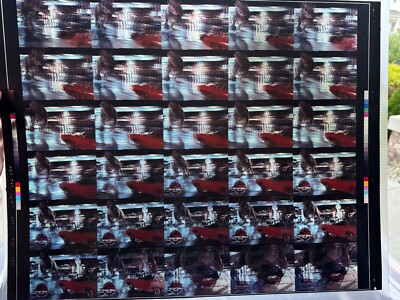 1997 Movi Motionvision Jurassic World LENTICULAR Uncut Sheet Very Rare!