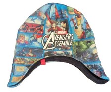 Marvel Avengers Assemble Kids Beanie Winter Fall Cold Ears Warm