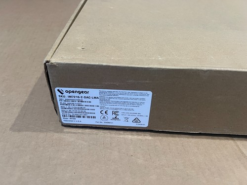 Opengear Infrastructure Manager 7200 Model IM7216 SKU: IM7216-2-DAC-LMA - Picture 2 of 7