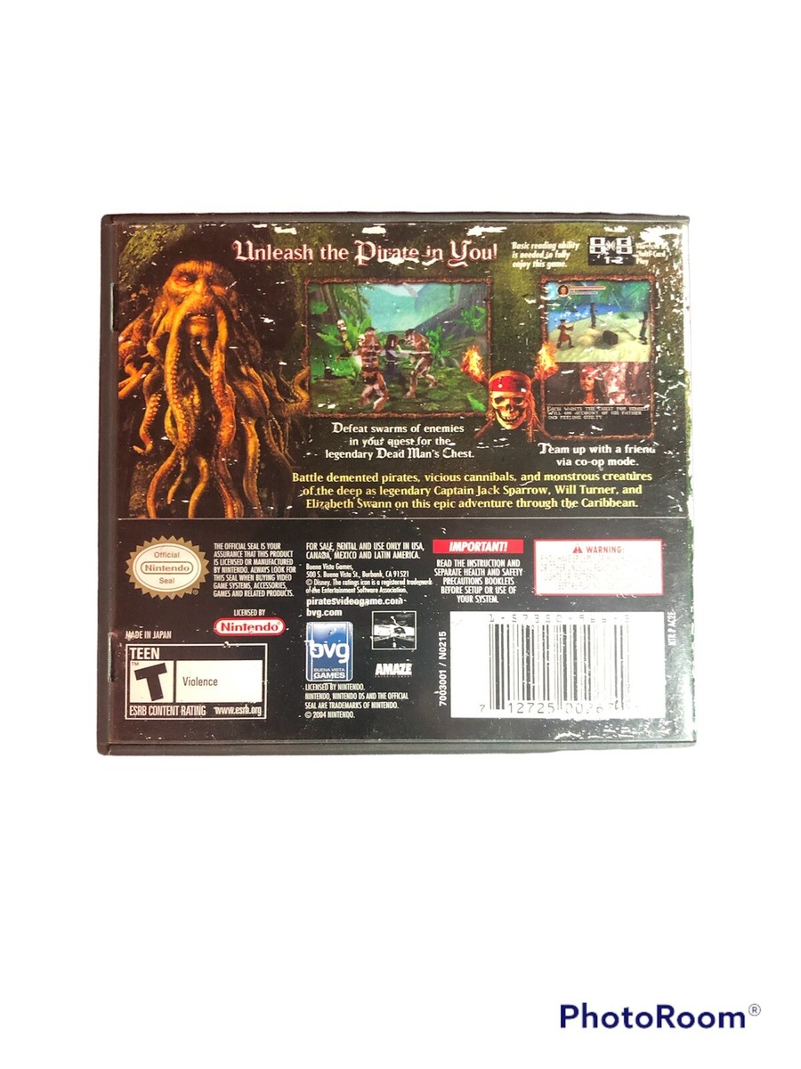 Pirates of the Caribbean: Dead Man's Chest (Nintendo DS, 2006