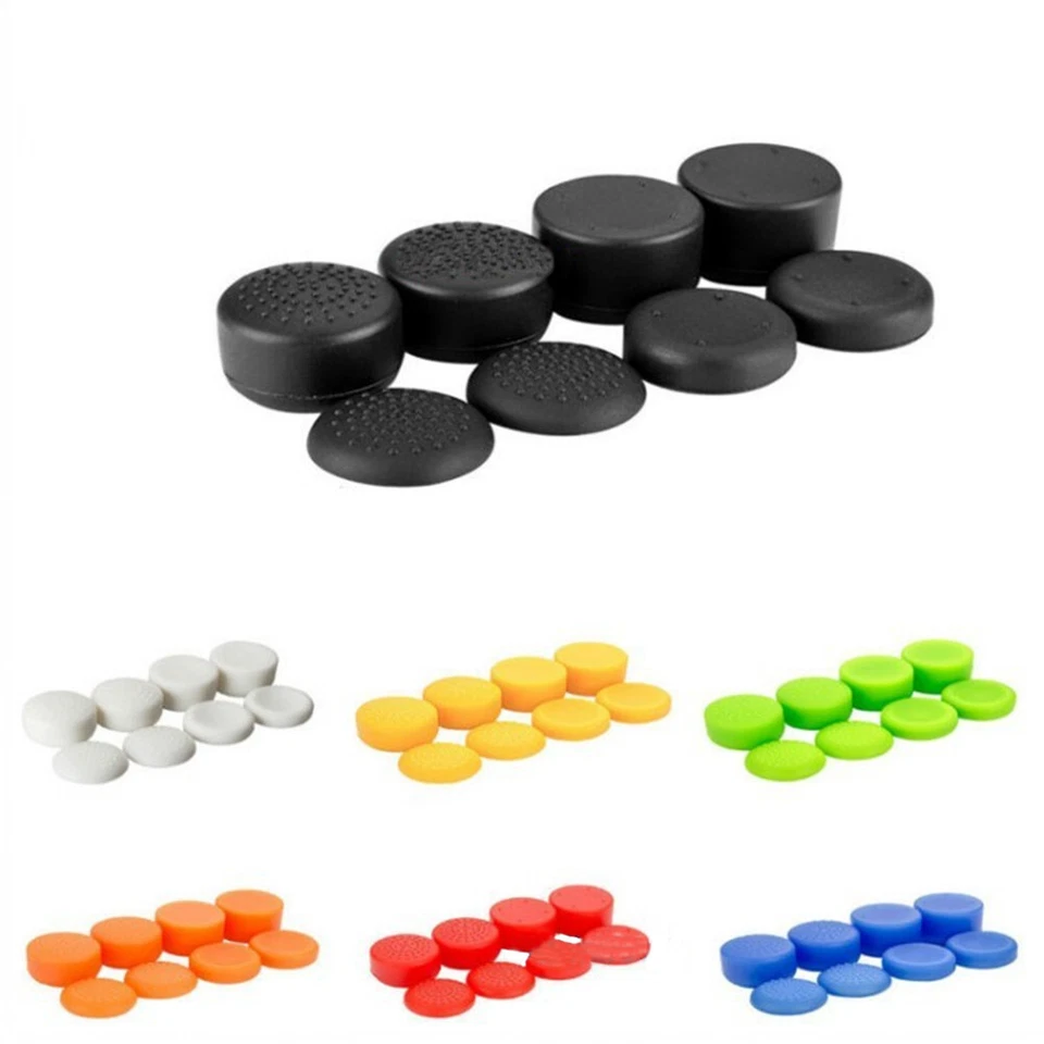 16 Pcs Silicone Thumb Stick Grip Cover Caps For PS4 & Xbox One Controller #w ₪ ∂ - Image 3 of 4