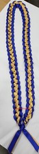 Graduation Ribbon Lei with PIN 2026 - Royal Blue  Gold 18" inches