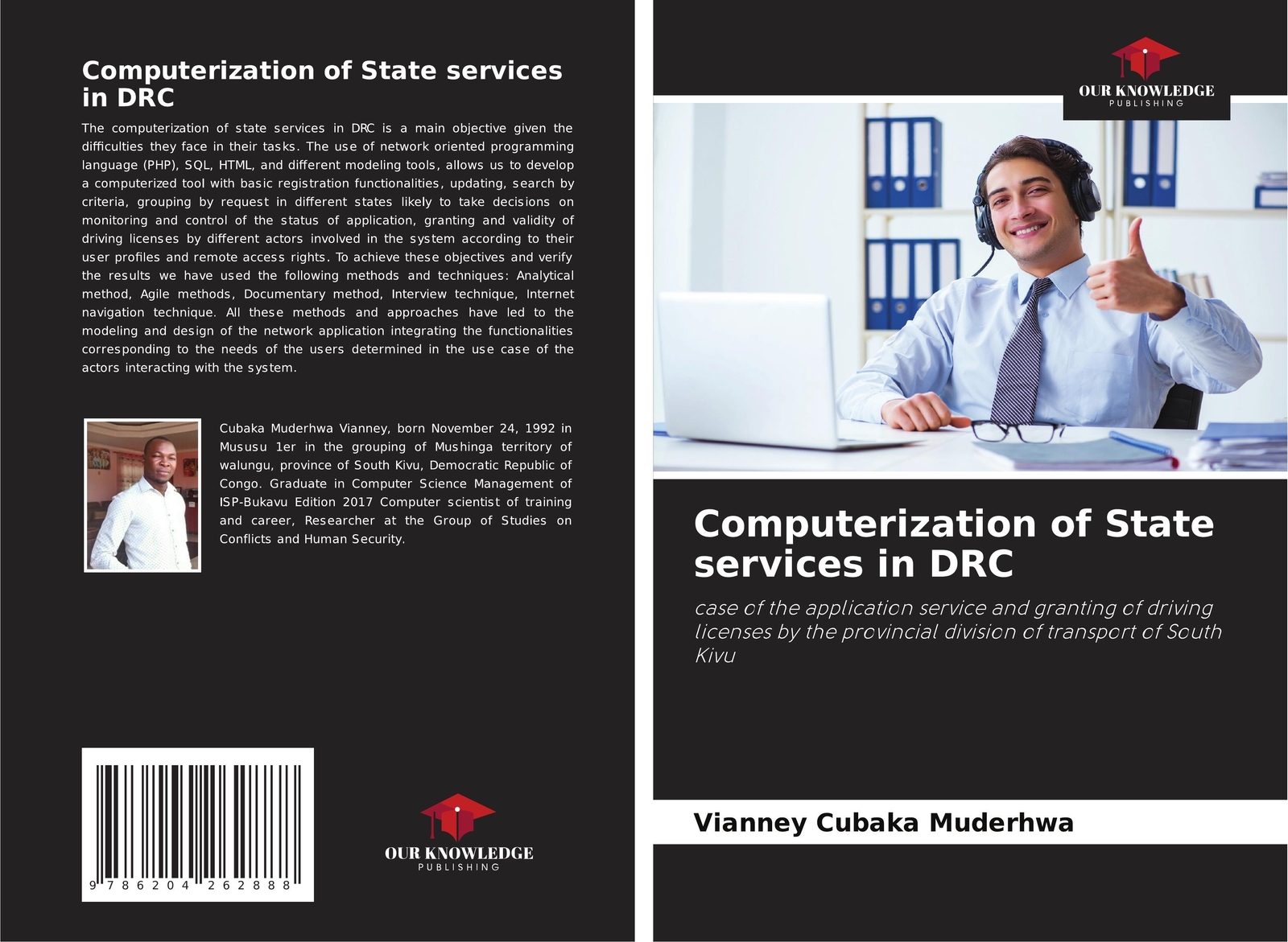 Vianney Cubaka Muderhwa | Computerization Of State Services In Drc |