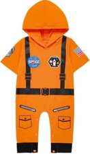 Astronaut Costume Cosplay Jumpsuit Outfit 12-18 Months