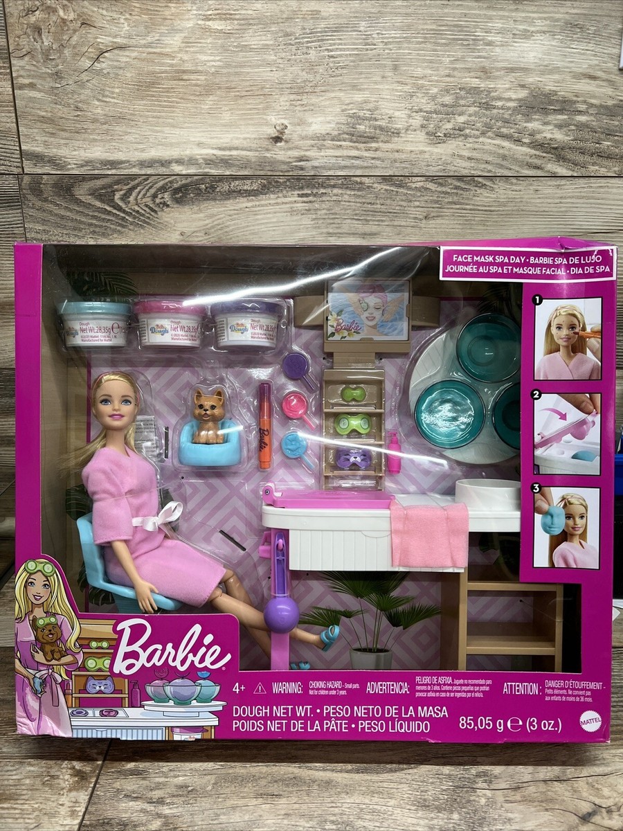 HOT Barbie Spa Barbie Bienestar Muñeca Barbie Spa De Lujo