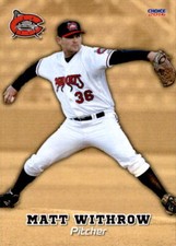 2016 Carolina Mudcats Choice #26 Matt Withrow Odessa Texas TX Baseball Card