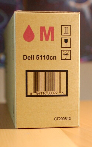 OEM Dell 5110cn High Capacity Magenta Cartridge CT200842 (KD55) Factory Sealed - Picture 5 of 6