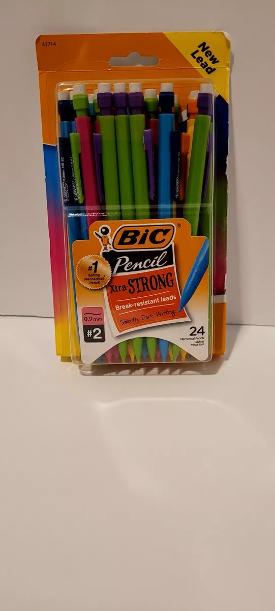 BiC Mechanical Pencils, 0.9 mm, Assorted Barrel Colors - 24 count