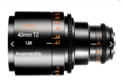 Vazen 40mm T2 1.8x Anamorphic (MFT) - Excellent Condition | eBay