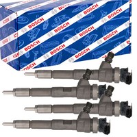 4X Bosch 0445110652 EinspritzdüSe FüR Dokker Duster Lodgy Logan Sandero Clio