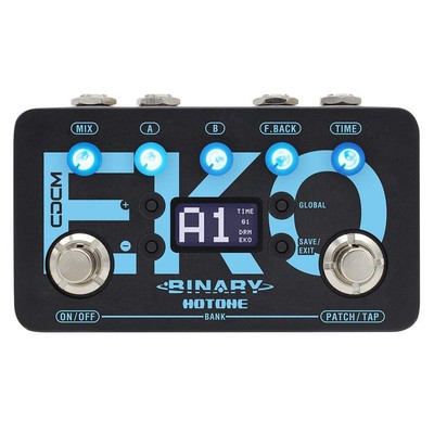 Binary EKO Delay Guitar Effect Pedal