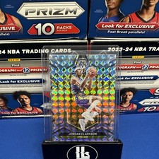 2023-24 Panini Mosaic Silver Mosaic Prizm Parallel #42 JORDAN CLARKSON Utah Jazz