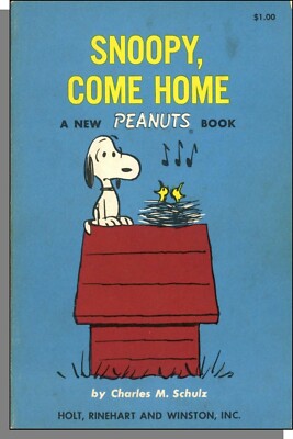 Peanuts: Snoopy, Come Home (1962) - Cartoon Book by Charles Schulz