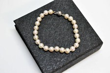 Kimura Perlen Silber Swasser-Zuchtperlen Armband Qualität 17-IE5798/794