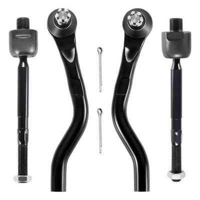 Set of 4 Front Inner Outer Steering Tie Rod End For Honda Insight 2019-2022 1.5L