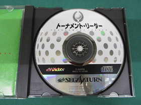 Sega Saturn -- Tournament Leader -- included spine card. *JAPAN GAME* SS. 16342