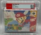 Super Mario 64 Nintendo 64 N64 CIB Complete PSA 8.0 Graded