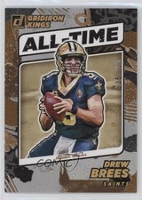 2021 Panini Donruss All-Time Gridiron Kings Studio Series 35/100 Drew Brees 0t1