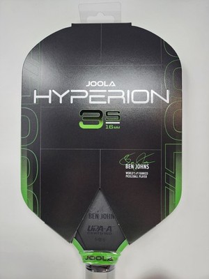 JOOLA Ben Johns Hyperion 3S 16mm Pickleball Paddle, Propulsion Core Brand New