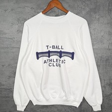 Vintage 90s MLB New York Yankees Stadium Opening Day Sweatshirt Mens XL White
