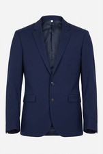 Express Men's Dark Blue Innovator Extra Slim Blazer Jacket 40R Sport Coat
