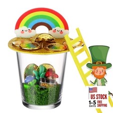 St Patrick's Day Leprechaun Trap Kit for Kids, DIY Crafts Kit to Catch, St