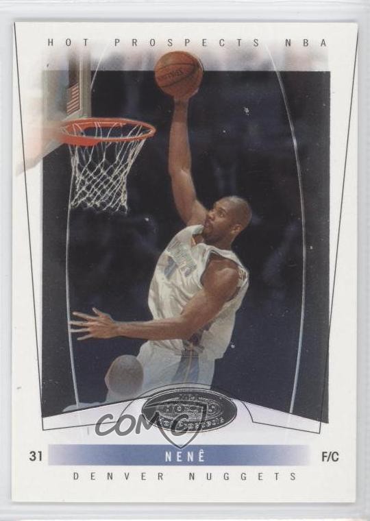 2004-05 Hoops Hot Prospects Nene #53 0f8