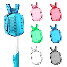Toothbrush Covers Caps, Clip-On Toothbrush Protector for Household Travel, Br...