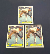 1991 Score Baseball Nolan Ryan K-Man 3 Card Lot #686 HOF Set Break NM-MT