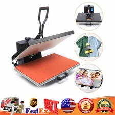 1800W 16x24inch Digital Heat Press Machine Diy T-shirt Sublimation Transfer