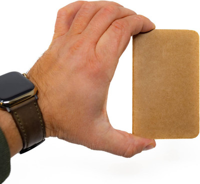 Pocket Notebook, 2 Pack Softcover Mini Journals 2.5'' X 4'' Kraft Brown Notebook E