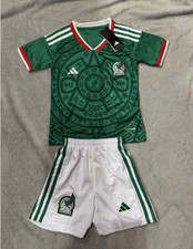 Mexico KIDS Shirt Home Jersey 2026 All sizes childrens Sports Uniform
