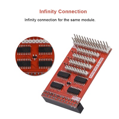 32 GPIO Expansion Module 8-bit Input & Output IO Extend Adapter Module For Ra CB