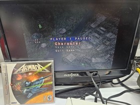 Armada (Sega Dreamcast, 1999) Game, Case, Manual - Tested and Working